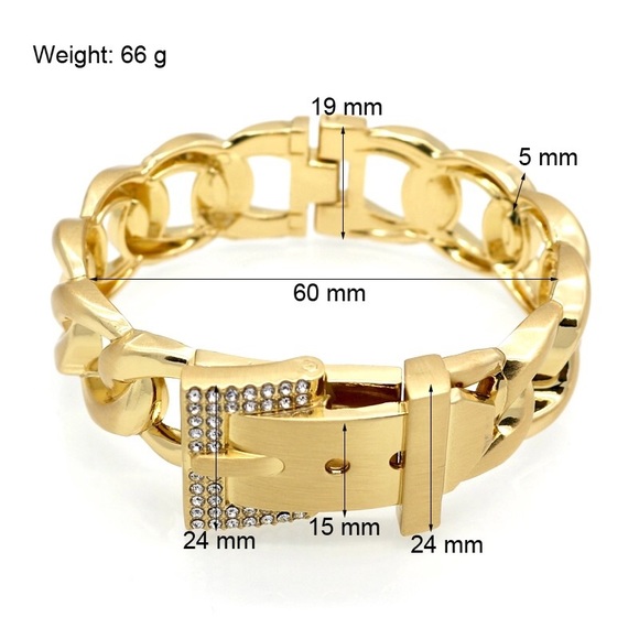 🦋2/$16🦋 Belt Buckle Clasp Rhinestone Embellished - Picture 2 of 5